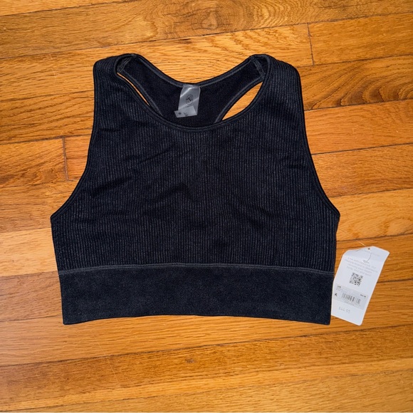 Revival Other - Gray Ribbed Women's Sports Bra